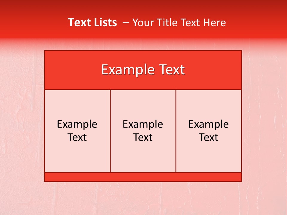 Red Wall Texture PowerPoint Template