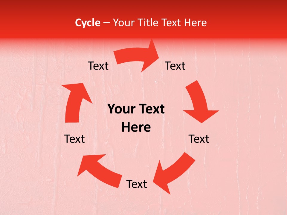 Red Wall Texture PowerPoint Template