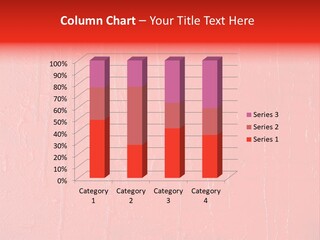 Red Wall Texture PowerPoint Template