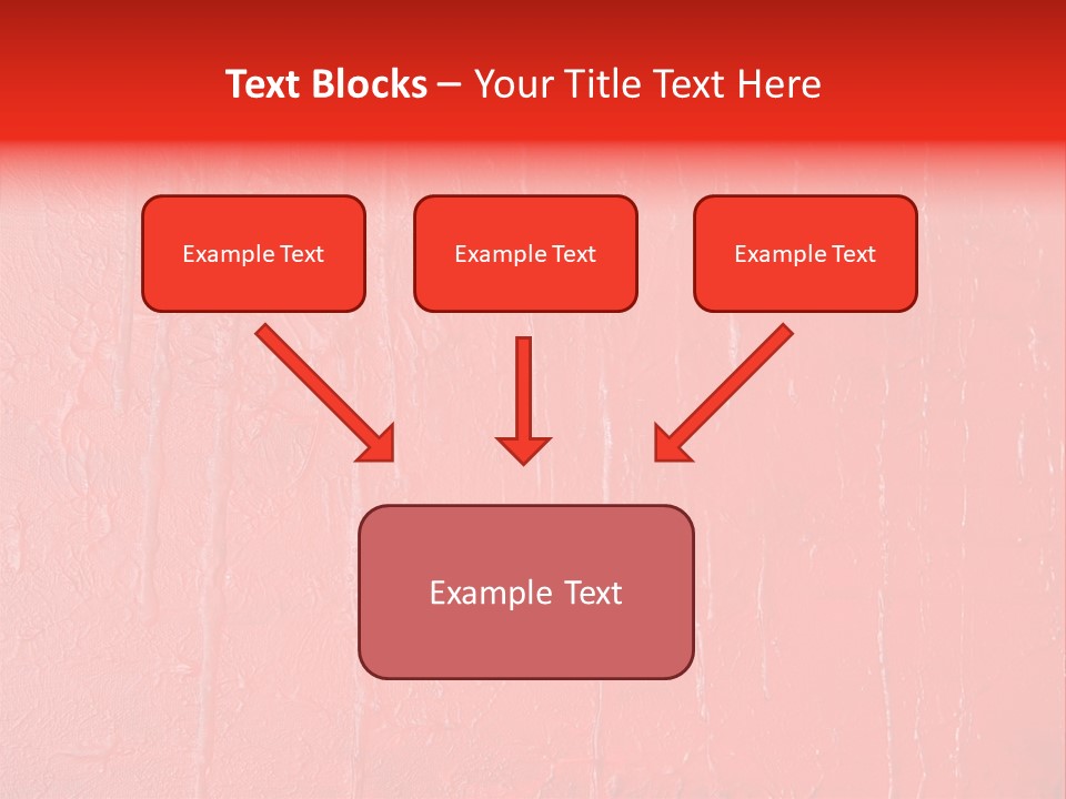 Red Wall Texture PowerPoint Template