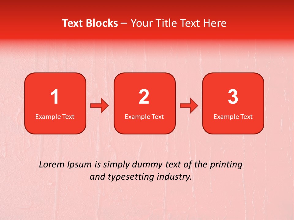 Red Wall Texture PowerPoint Template