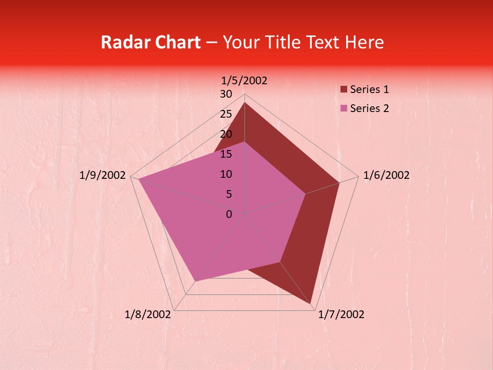 Red Wall Texture PowerPoint Template