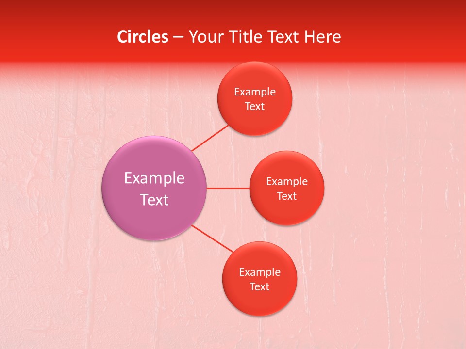 Red Wall Texture PowerPoint Template