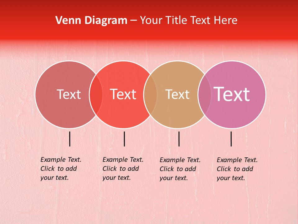 Red Wall Texture PowerPoint Template