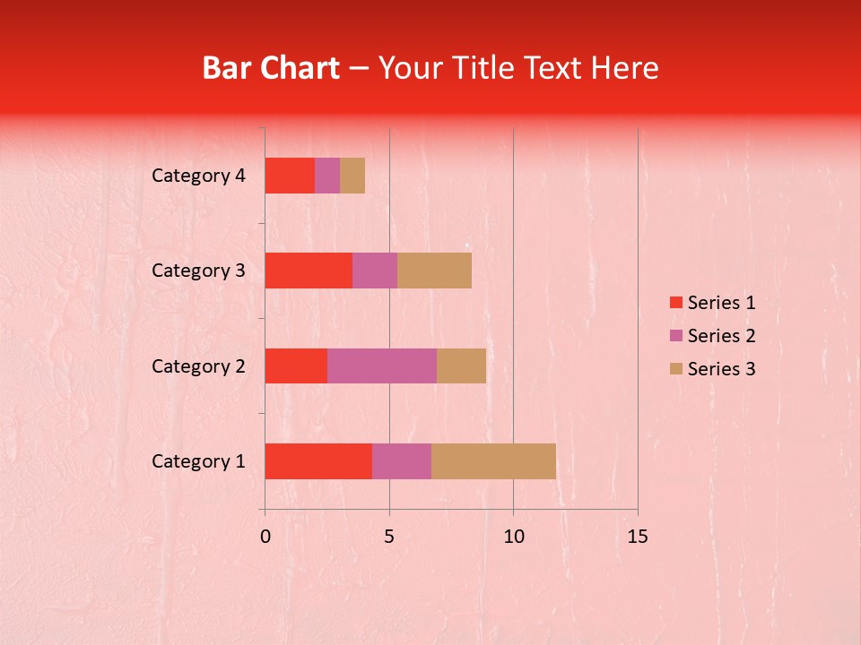 Red Wall Texture PowerPoint Template