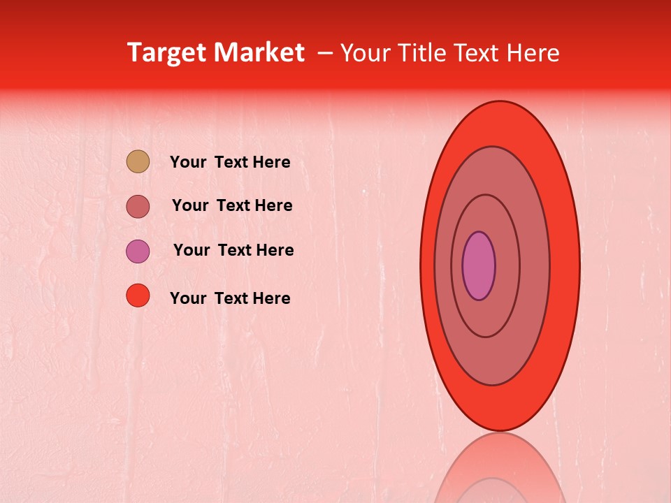 Red Wall Texture PowerPoint Template