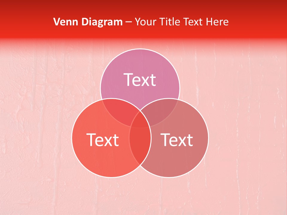 Red Wall Texture PowerPoint Template
