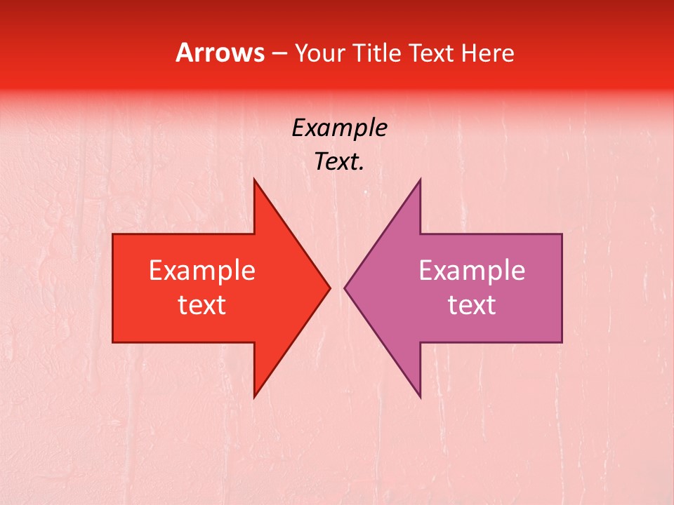 Red Wall Texture PowerPoint Template