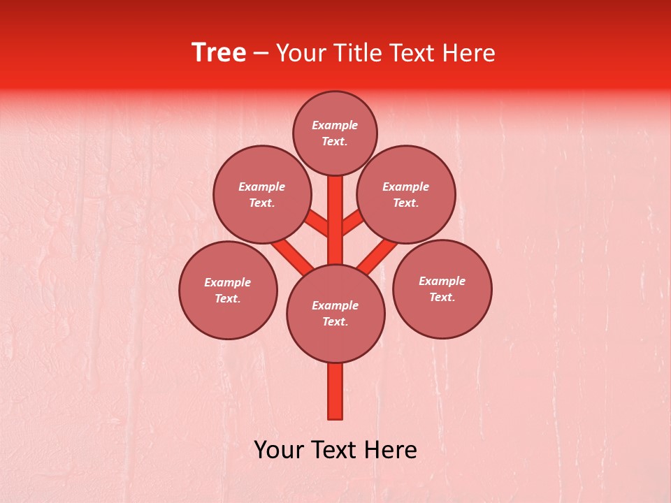 Red Wall Texture PowerPoint Template