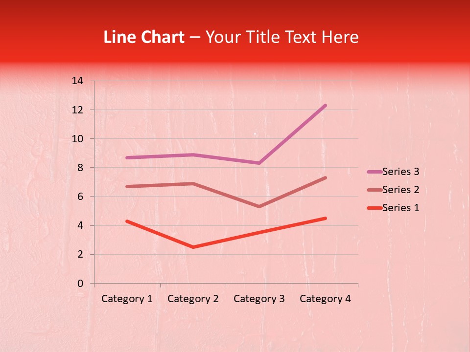 Red Wall Texture PowerPoint Template