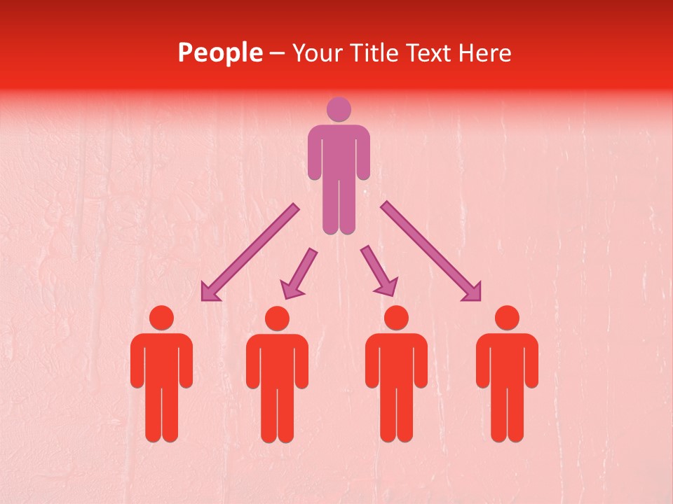 Red Wall Texture PowerPoint Template