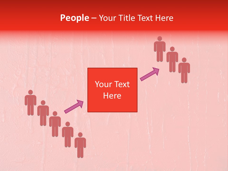 Red Wall Texture PowerPoint Template