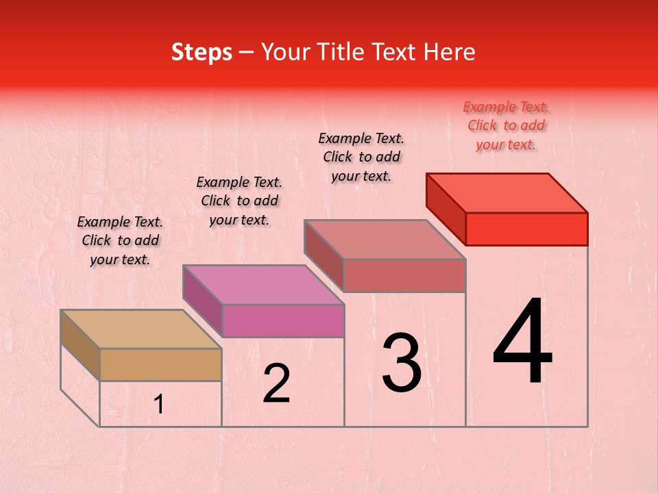 Red Wall Texture PowerPoint Template