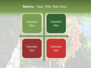 Flower Basket PowerPoint Template