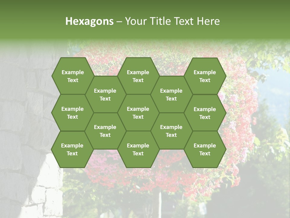 Flower Basket PowerPoint Template