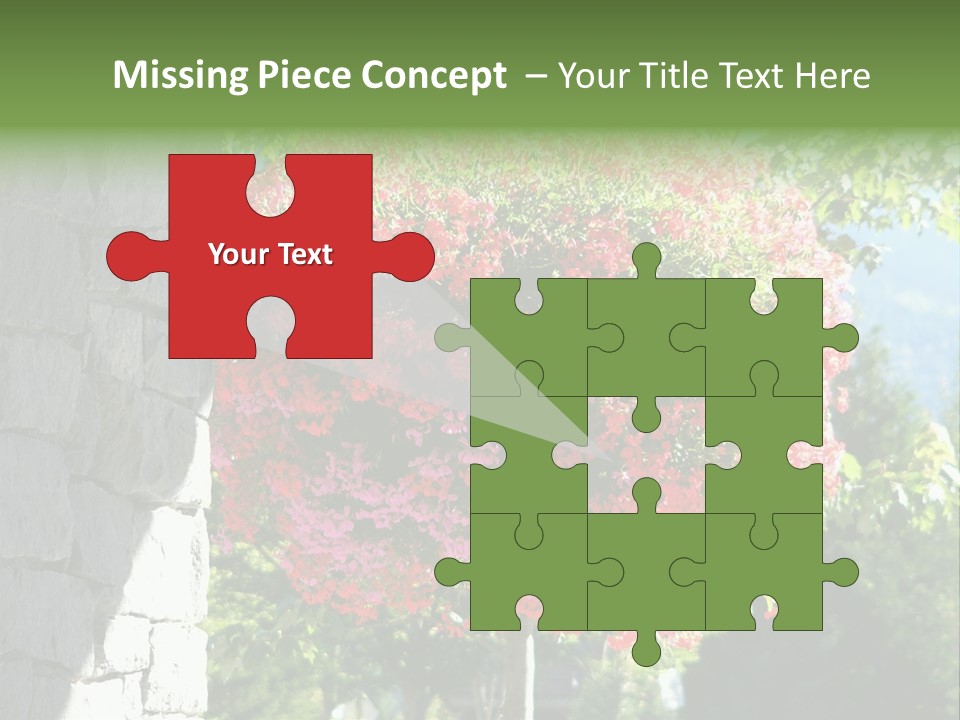 Flower Basket PowerPoint Template