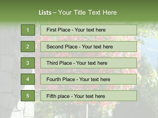 Flower Basket PowerPoint Template