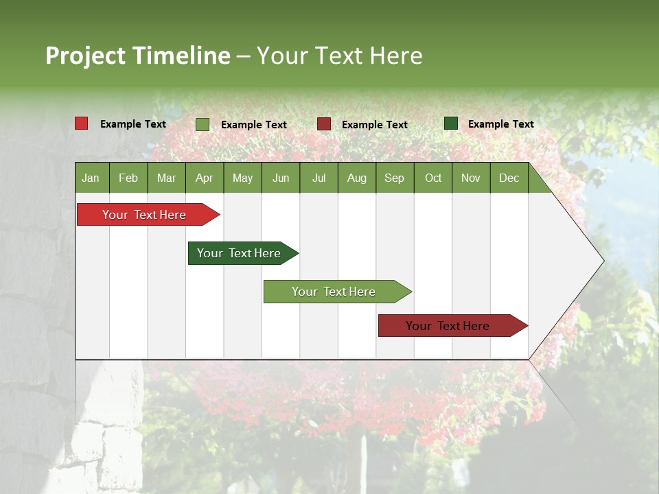 Flower Basket PowerPoint Template