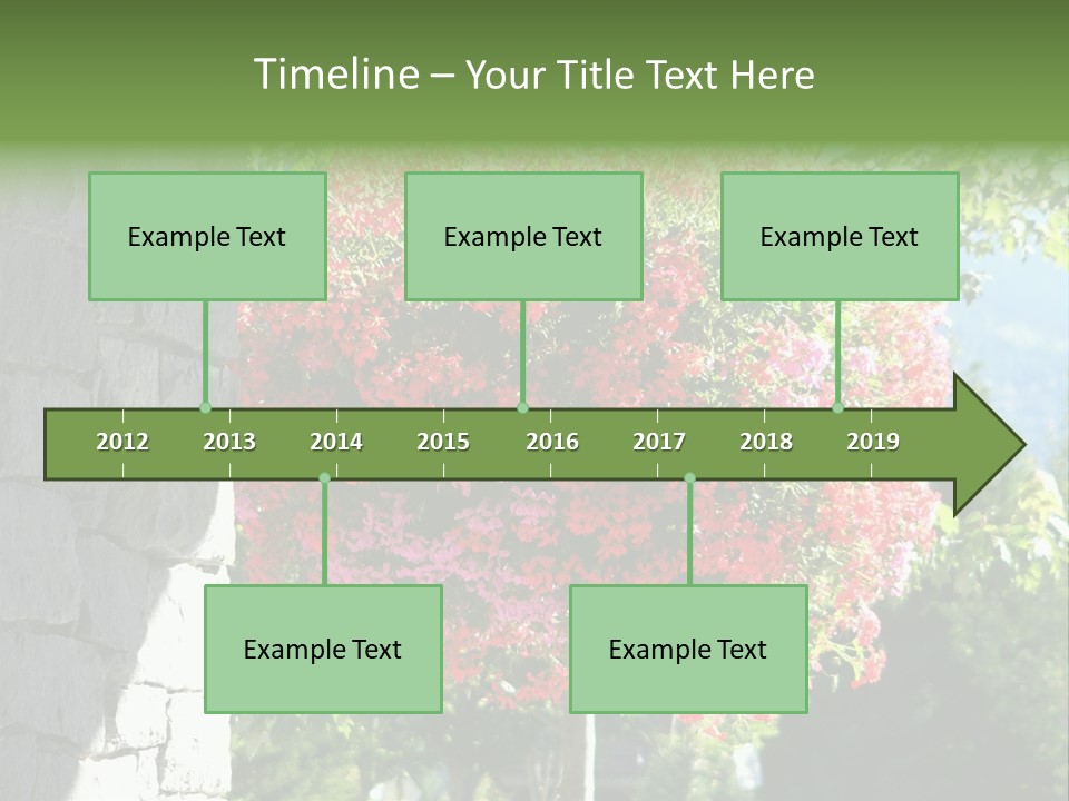 Flower Basket PowerPoint Template