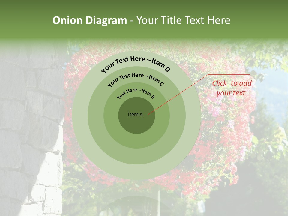 Flower Basket PowerPoint Template