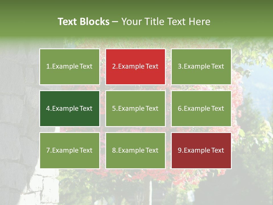 Flower Basket PowerPoint Template