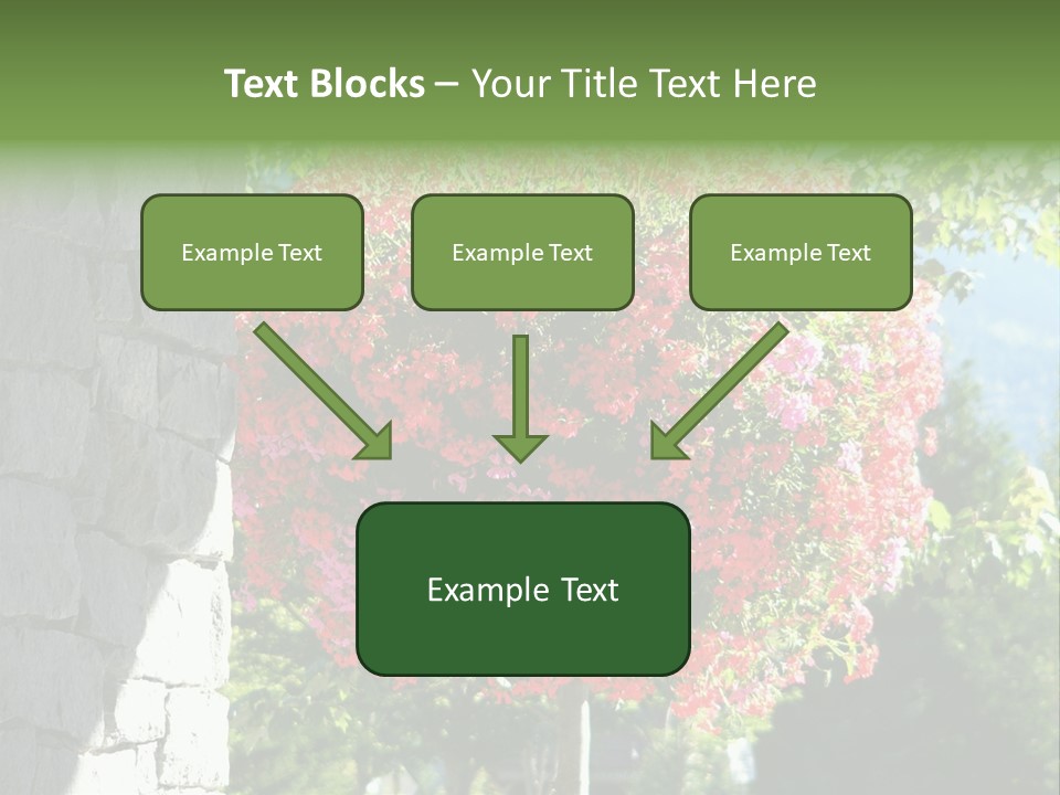 Flower Basket PowerPoint Template