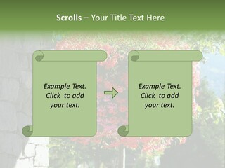Flower Basket PowerPoint Template
