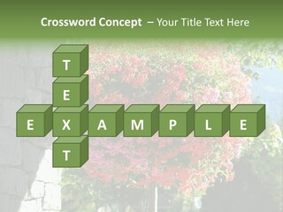 Flower Basket PowerPoint Template