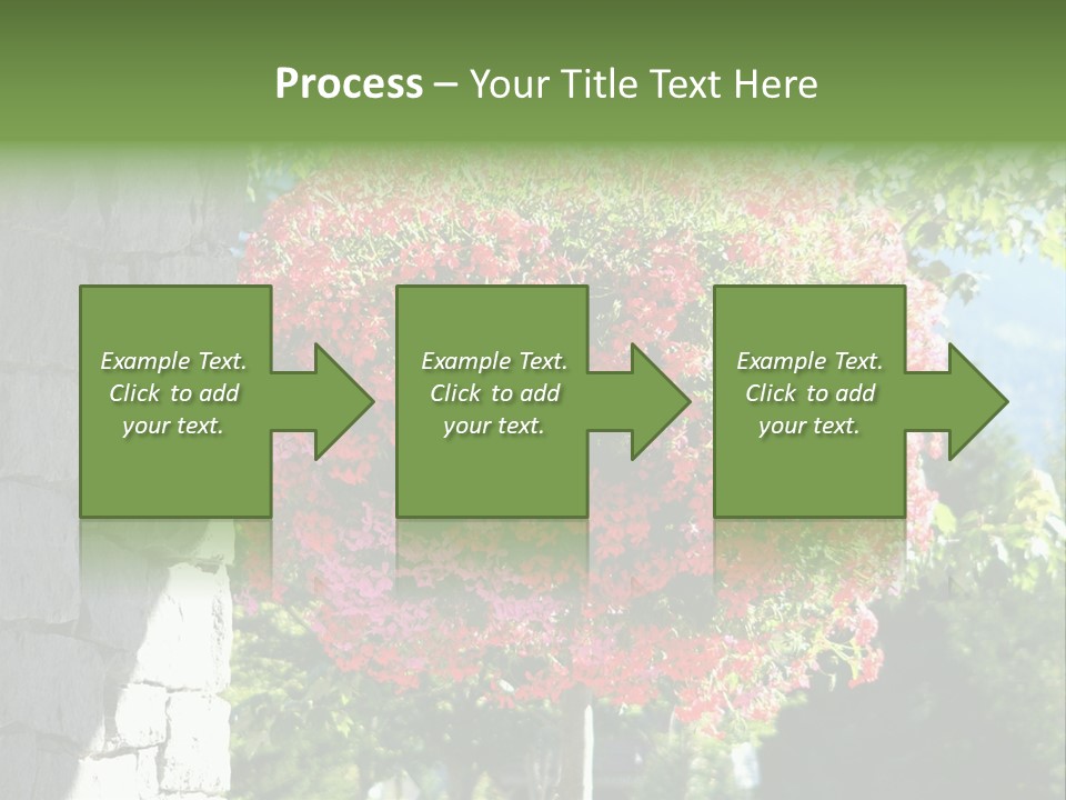 Flower Basket PowerPoint Template