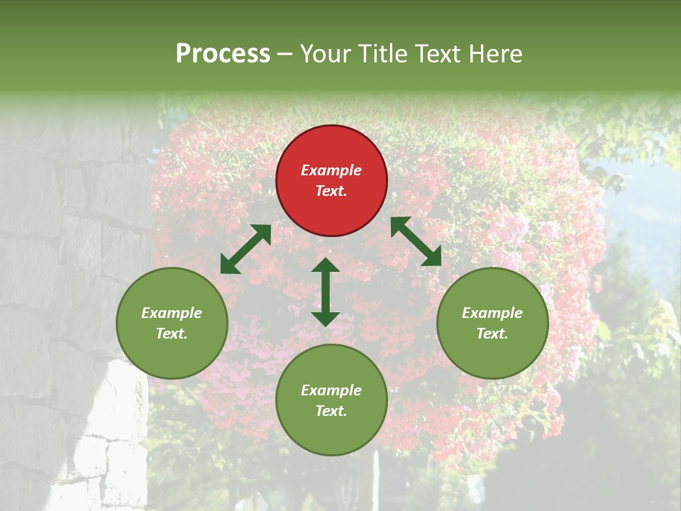 Flower Basket PowerPoint Template