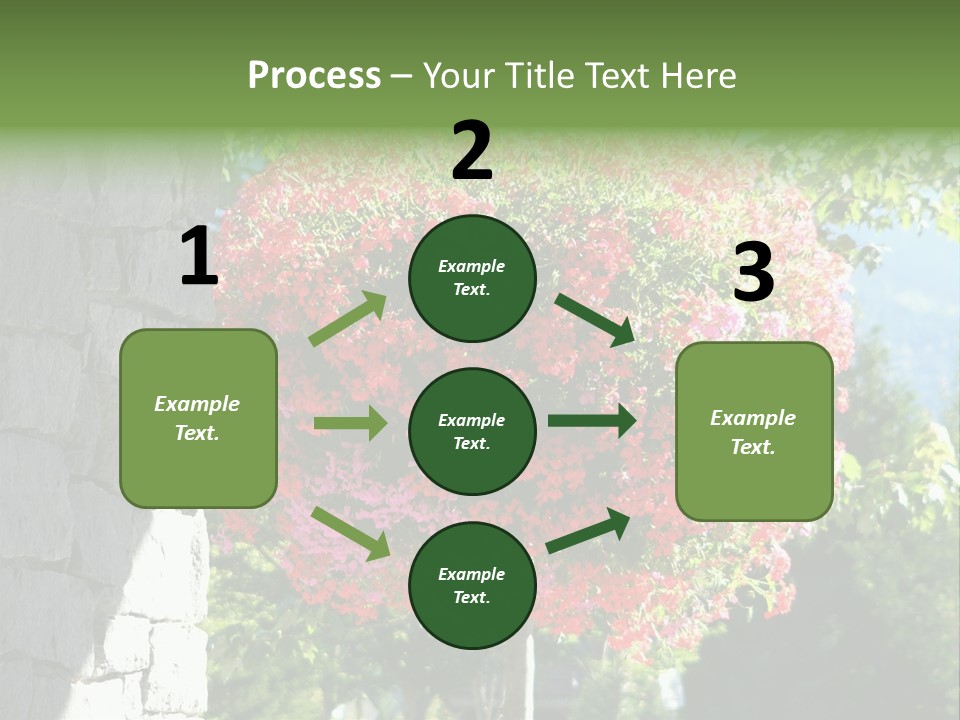 Flower Basket PowerPoint Template
