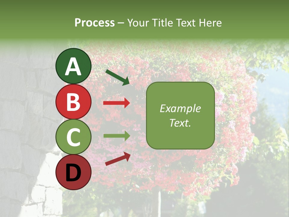Flower Basket PowerPoint Template