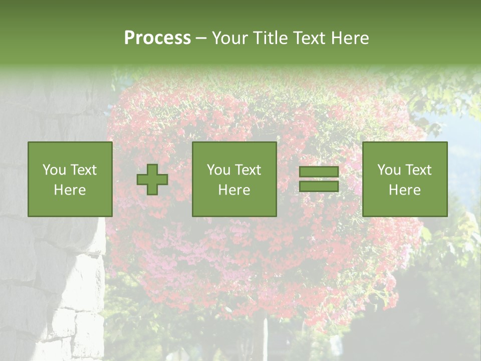 Flower Basket PowerPoint Template