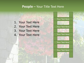 Flower Basket PowerPoint Template