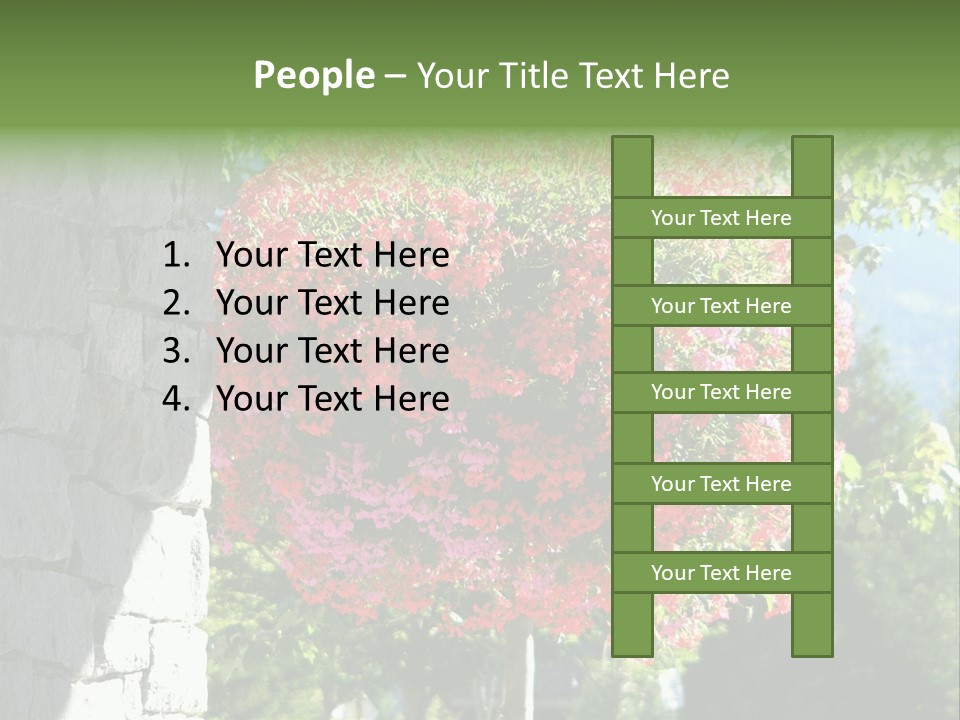 Flower Basket PowerPoint Template