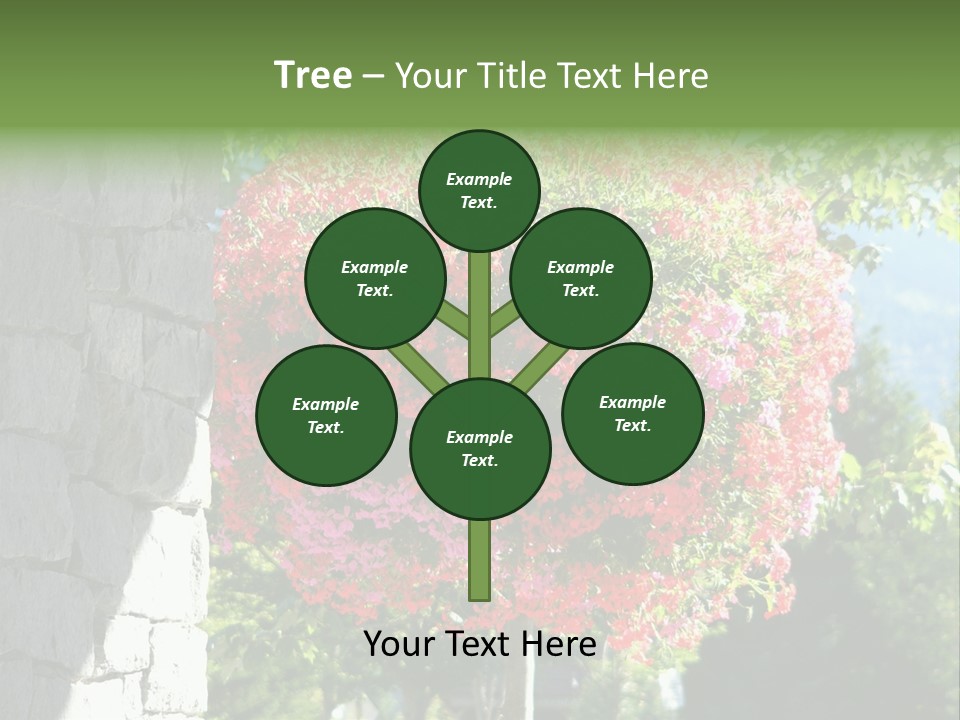 Flower Basket PowerPoint Template