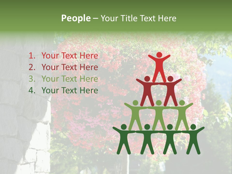 Flower Basket PowerPoint Template