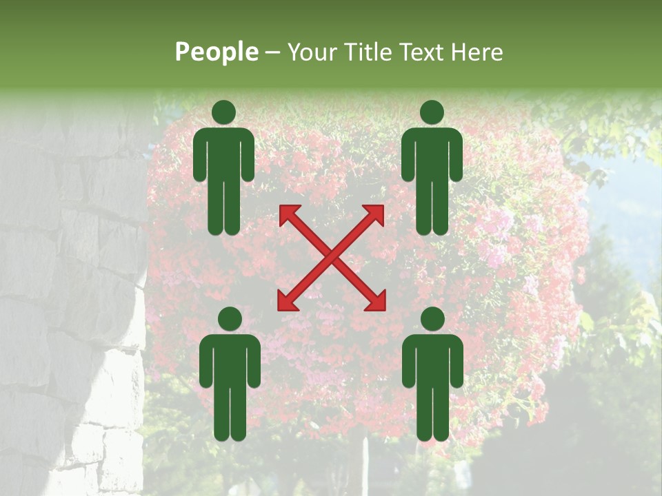 Flower Basket PowerPoint Template