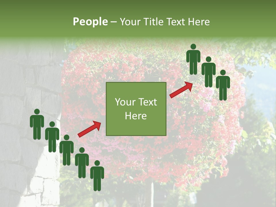 Flower Basket PowerPoint Template