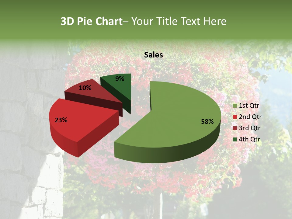 Flower Basket PowerPoint Template