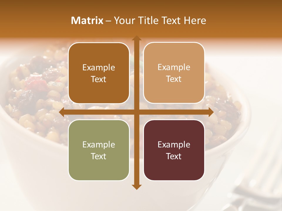 Wheatberry Salad PowerPoint Template