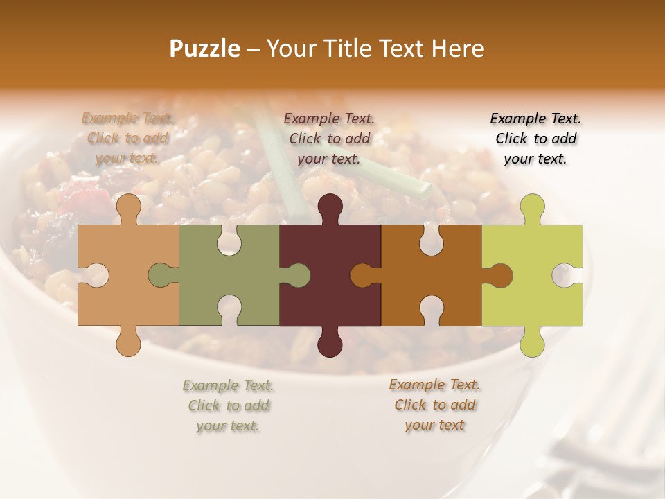 Wheatberry Salad PowerPoint Template