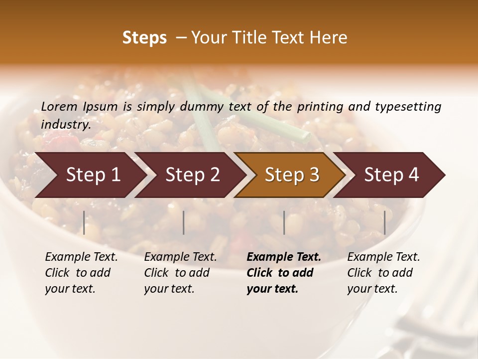 Wheatberry Salad PowerPoint Template