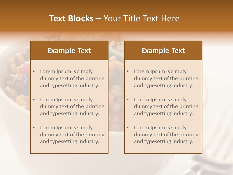 Wheatberry Salad PowerPoint Template