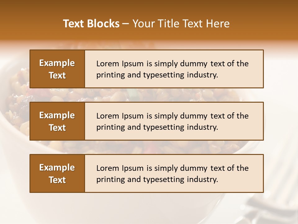 Wheatberry Salad PowerPoint Template