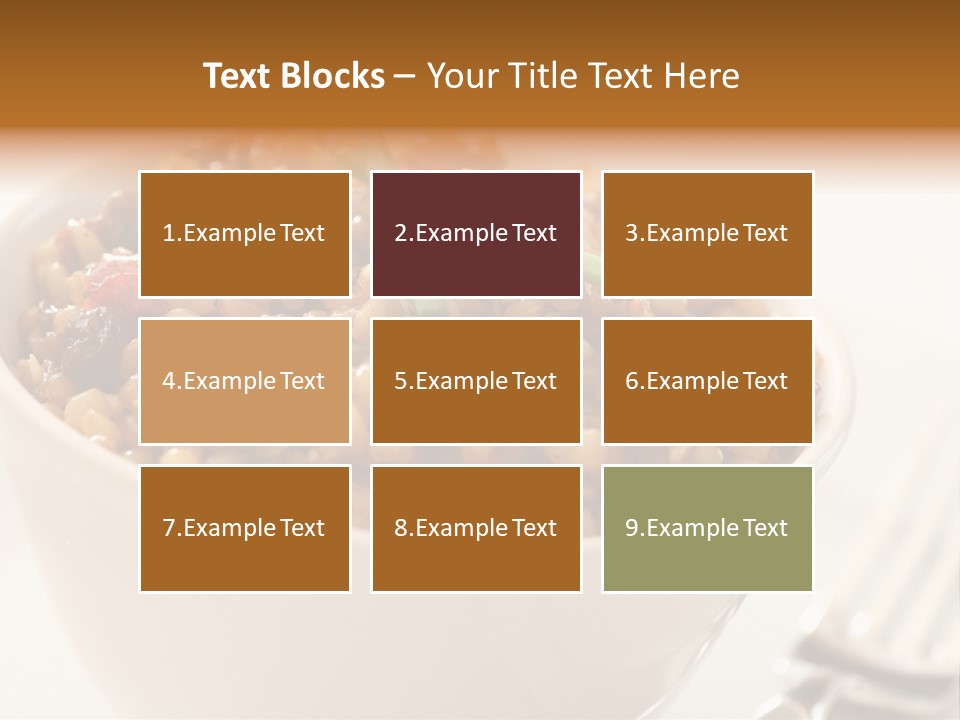 Wheatberry Salad PowerPoint Template