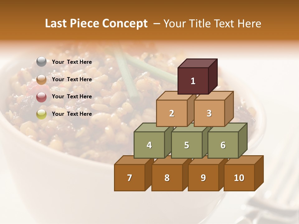 Wheatberry Salad PowerPoint Template
