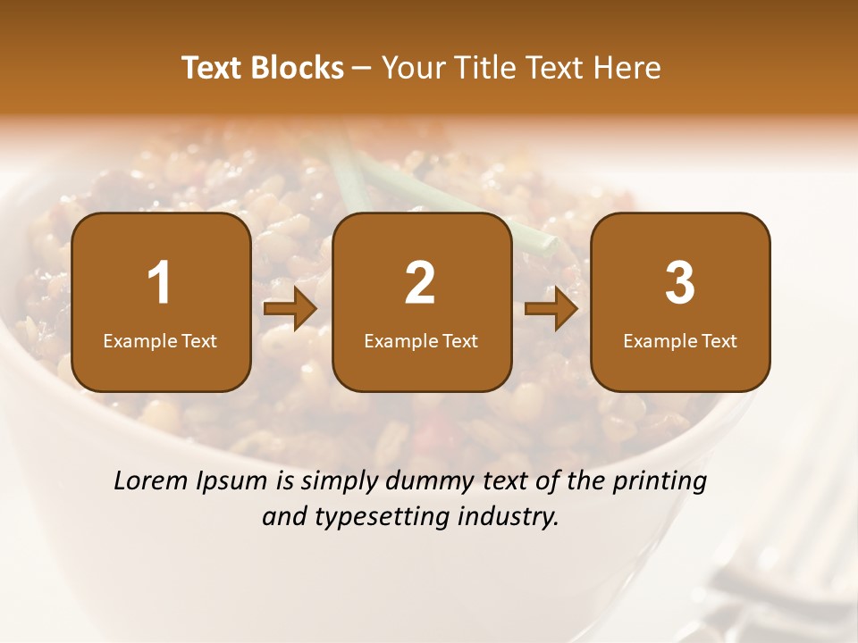 Wheatberry Salad PowerPoint Template