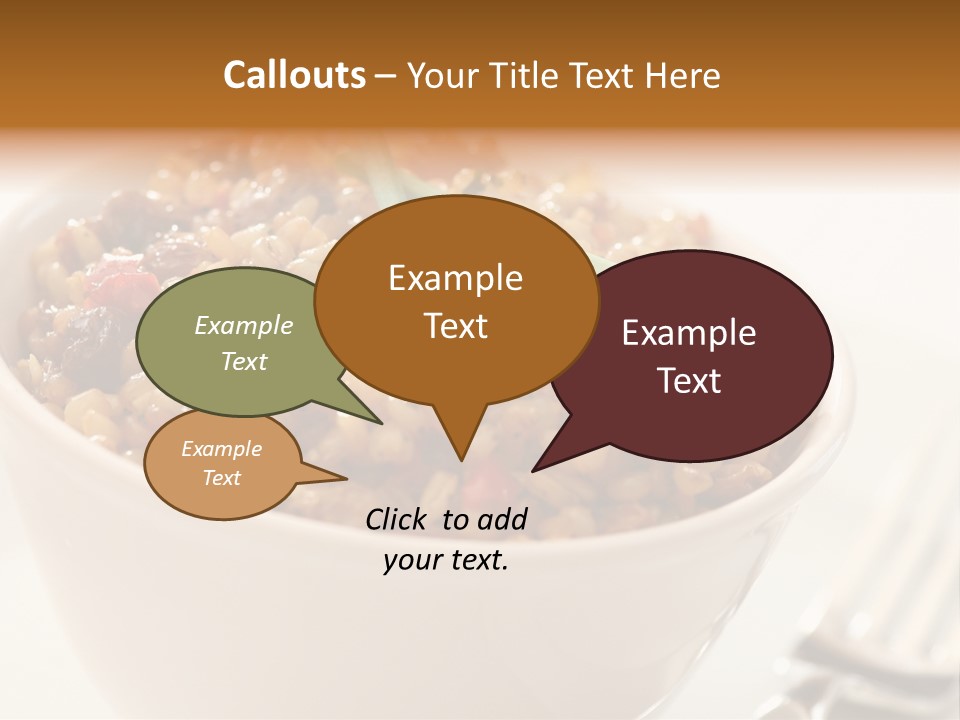 Wheatberry Salad PowerPoint Template