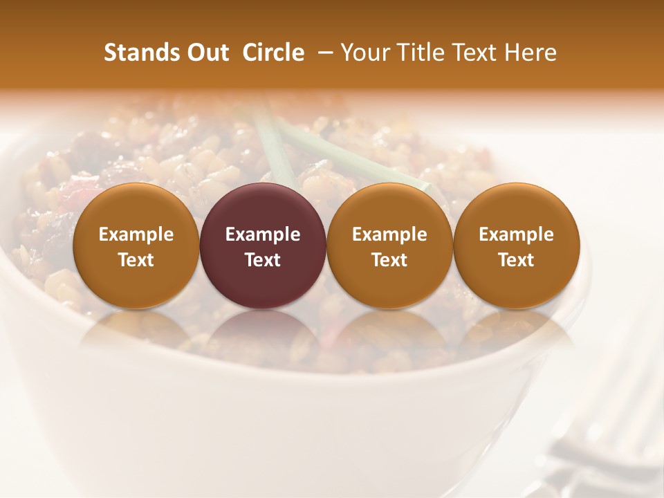 Wheatberry Salad PowerPoint Template